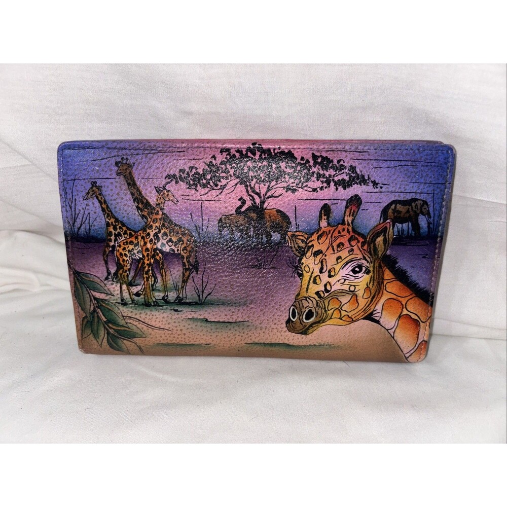 Anna by Anuschka "Serengeti Sunset" Wallet with RFID Protection África Safari